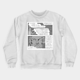 Greek Myth Comix - Homer the Rhapsode Crewneck Sweatshirt